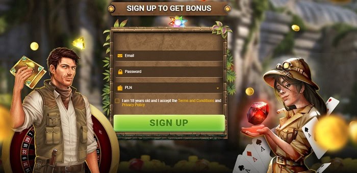 Register and Log In to Vulkan Casino