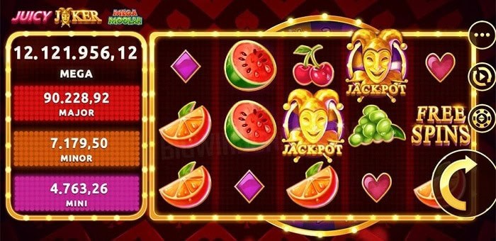 Juicy Joker Free Spins Bonus 