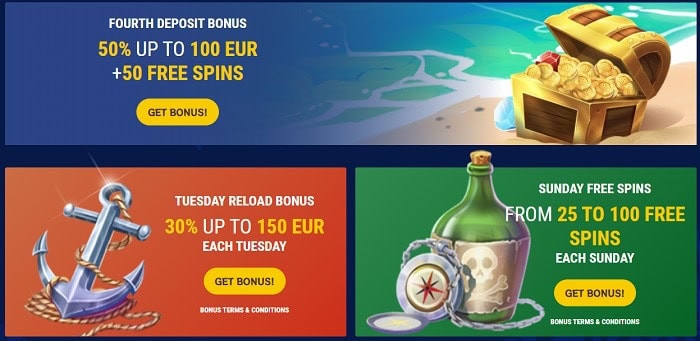 Reload Bonus, Cashback, VIP Promotion