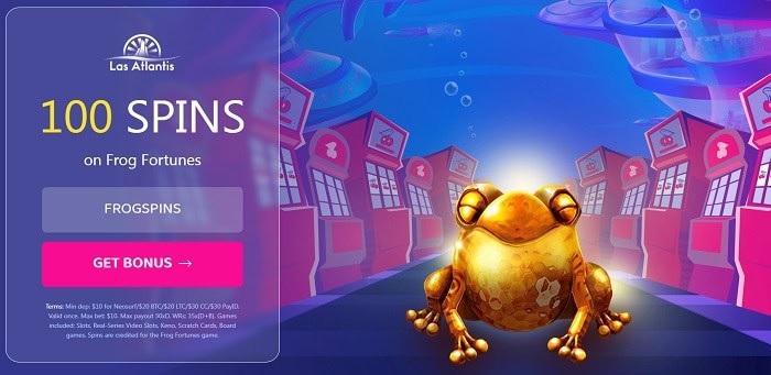 100 Exclusive Free Spins Bonus 