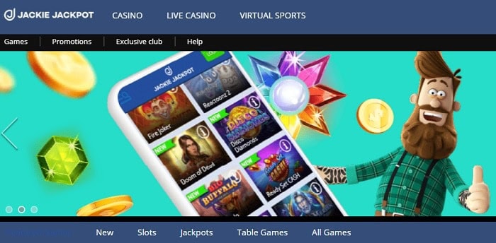 Jackie Jackpot Casino Free Spins Bonus 