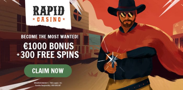 Get 300 free spins on Cowboy! 