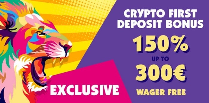 150% Crypto Bonus 