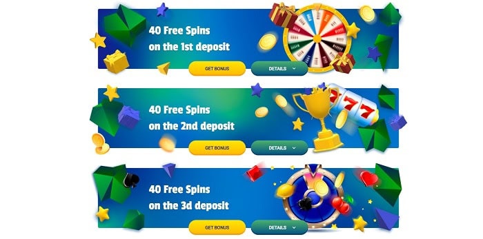 120 free spins 