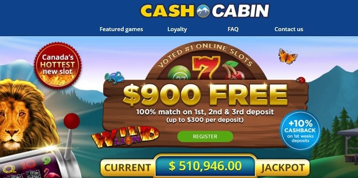 Bingo Cabin welcome bonus