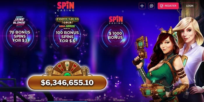 Get 70 free spins on Agent Jane Blonde! 