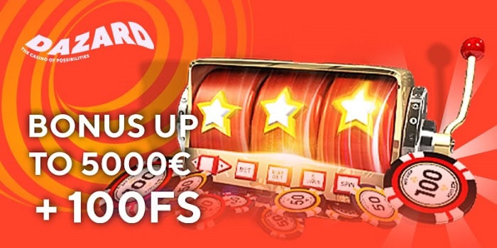 5000 EUR Welcome Bonus and 100 Free Spins 