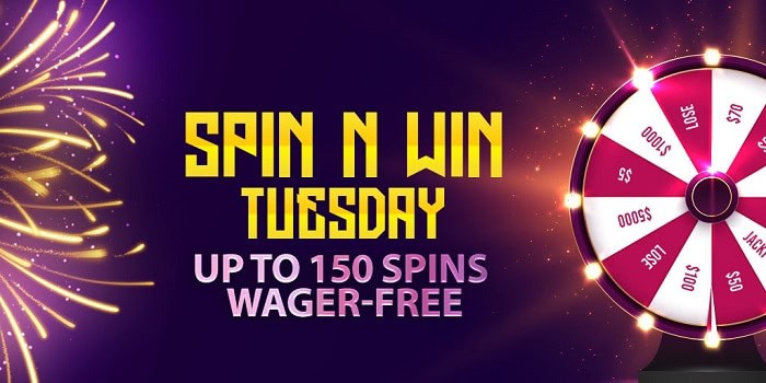 Spin N Win Tuesday 