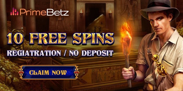 Claim 10 free spins on registration!