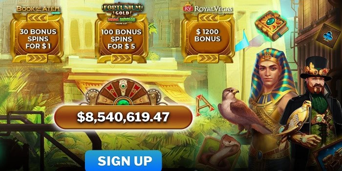 30 bonus spins + 100 free spins + $1200 welcome offer 