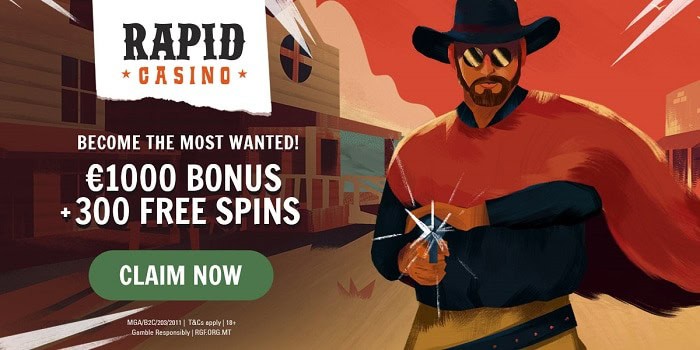 Get 1000 EUR free and 300 gratis spins! 