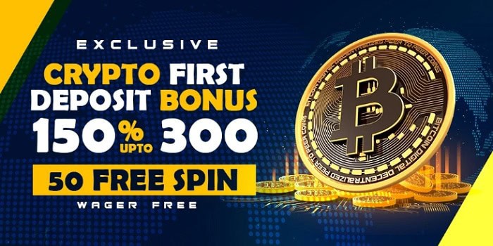 Crypto First Deposit Bonus 