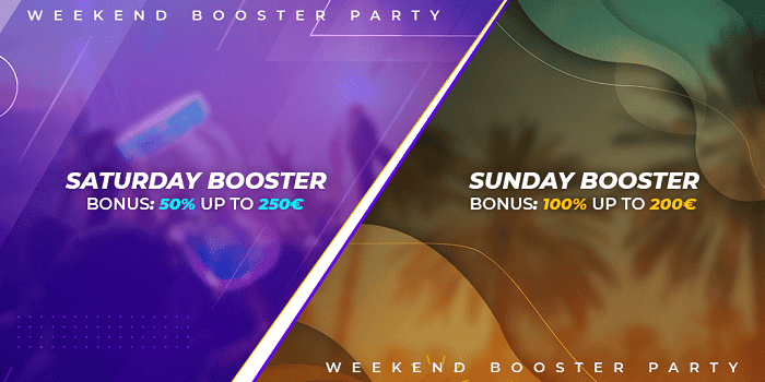 Weekend Booster Bonuses 