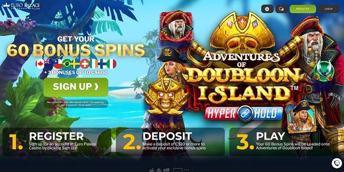 60 Extra Spins on $10 Deposit