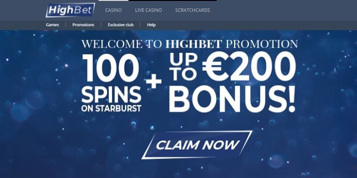 100 free spins and 200 euro free bonus