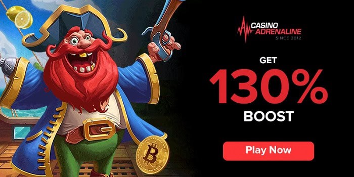 130% Boost Bonus on 1st deposit!