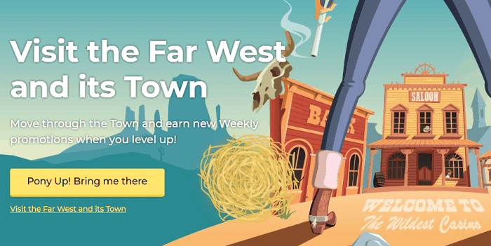 Visit the Far West and its Town! 