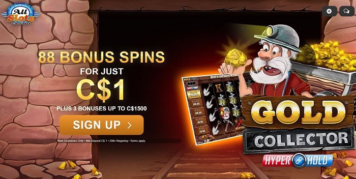 Claim $1 Free Spins! 