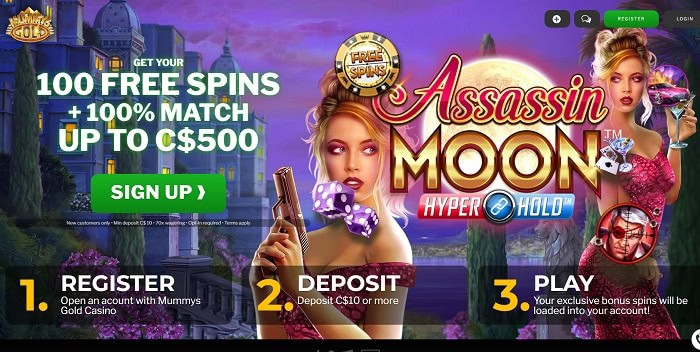 100 extra spins up for grabs 