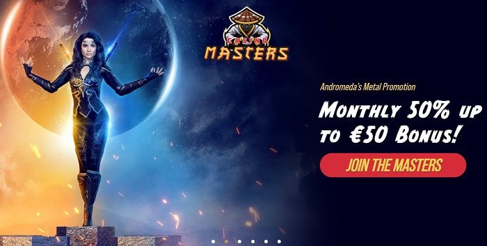 Masters Reload Bonus 