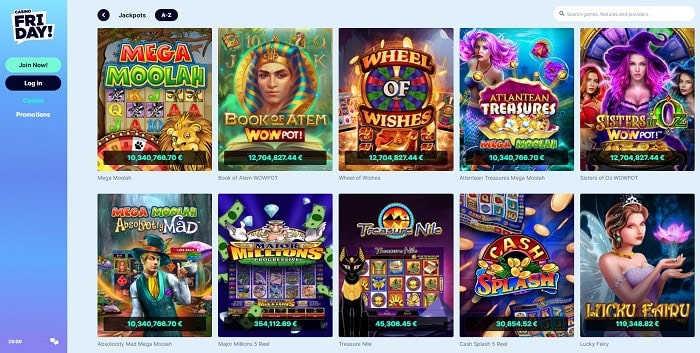 200 free spins on progressive jackpot slots