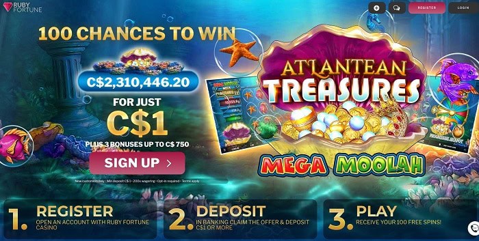 Win Mega Moolah witgh min deposit! 