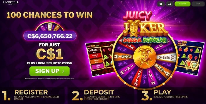 100 free credits on jackpot! 