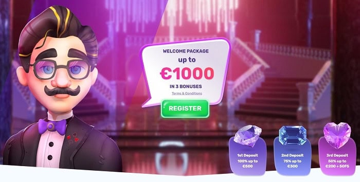 Get 1000 EUR welcome bonus! 