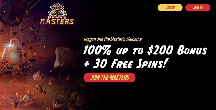 Master's Welcome Bonus 