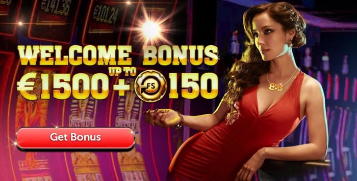 Deposit Bonus: 1500 EUR and 150 free spins! 