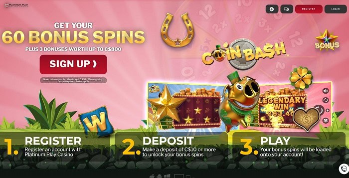 Claim 60 Spins for Free! 