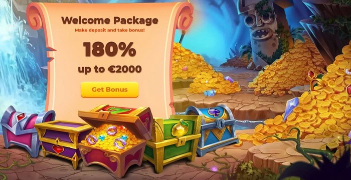 Get up to 2000 EURO and 500 free spins! 