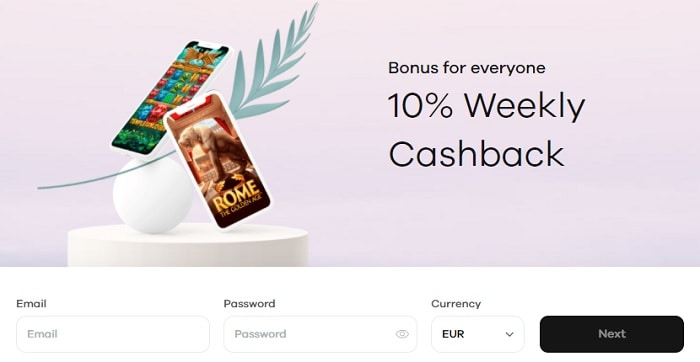 10% Cashback 