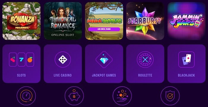 Games, Live Casino, Jackpot