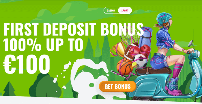 100 EUR sportsbook bonus 