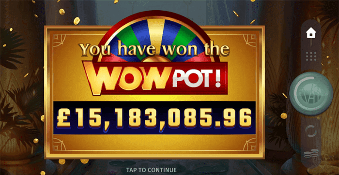 WOWPOT Jackpot Winner 