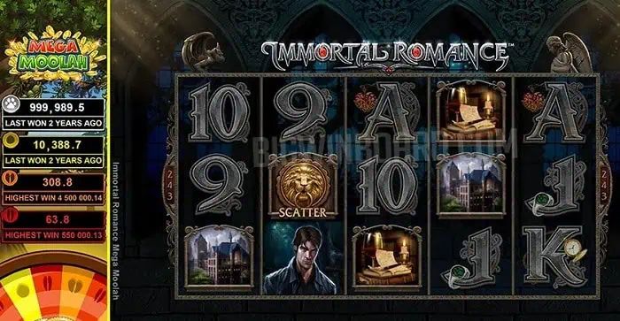 Immortal Romance Free Spins 