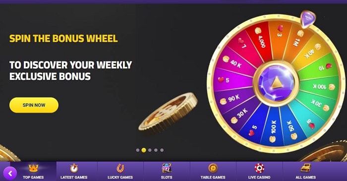 Bonus Wheel Prizes