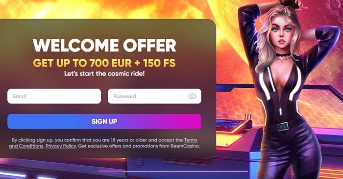 Sign Up Bonus for New Players 