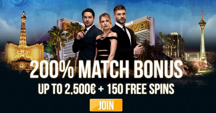 200% bonus on first deposit