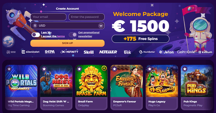 Enjoy Welcome Bonus 