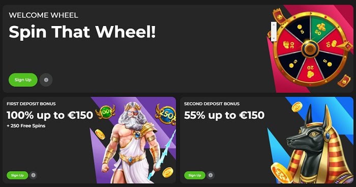 Spin The Bonus Wheel!