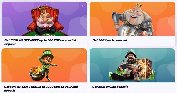 New promotions and free spins 