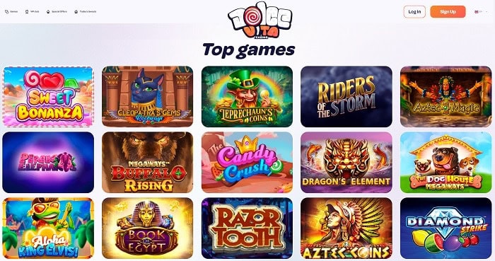 Top Games Online Casino