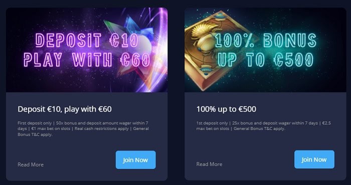 100% bonus on deposit 