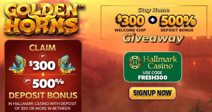 no deposit bonus codes for hallmark casino