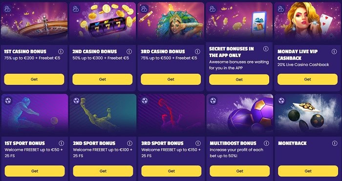 Grab the best casino and sportsbook bonuses! 