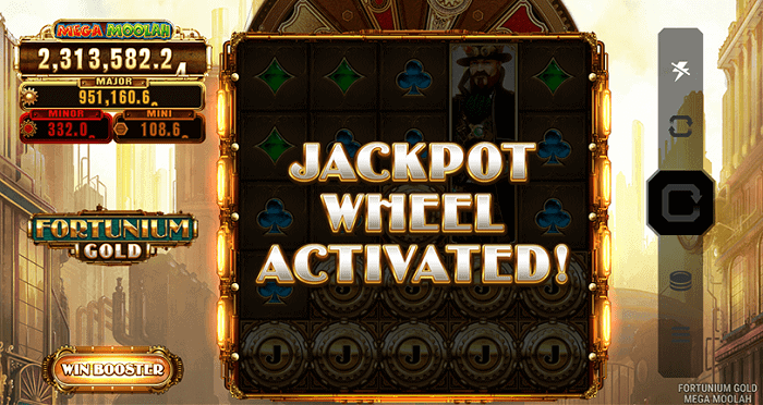 Jackpot Wheel Bonus Game