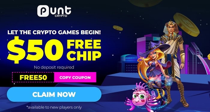 Collect $50 Free Chip on Sign Up! 