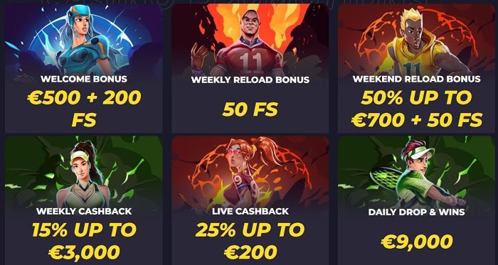 Current Promotions for new players 